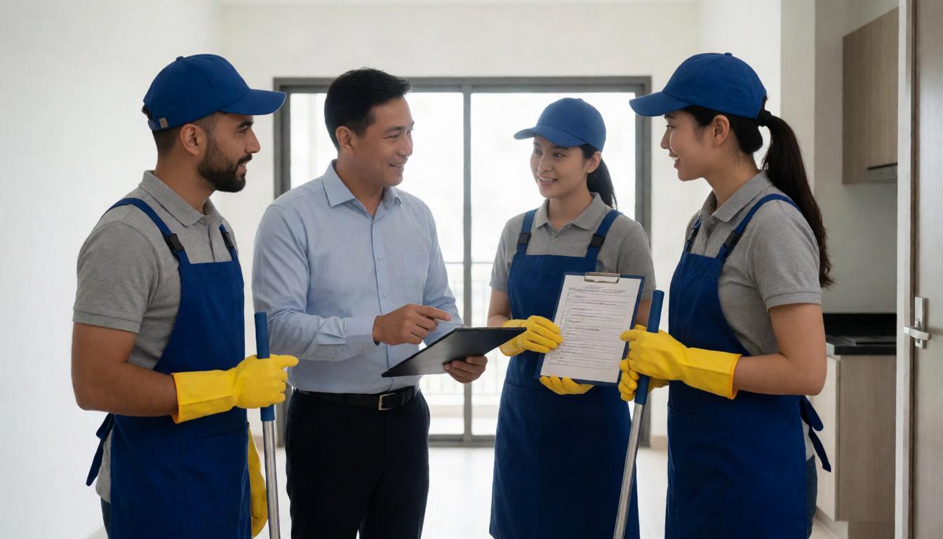 Preparing a property for handover